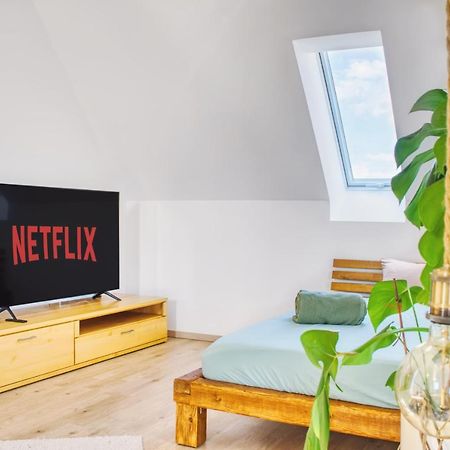 Luxus Apartment! Kueche, Balkon, Netflix, Parkplatz - 8 Personen Ilmmunster Exterior photo