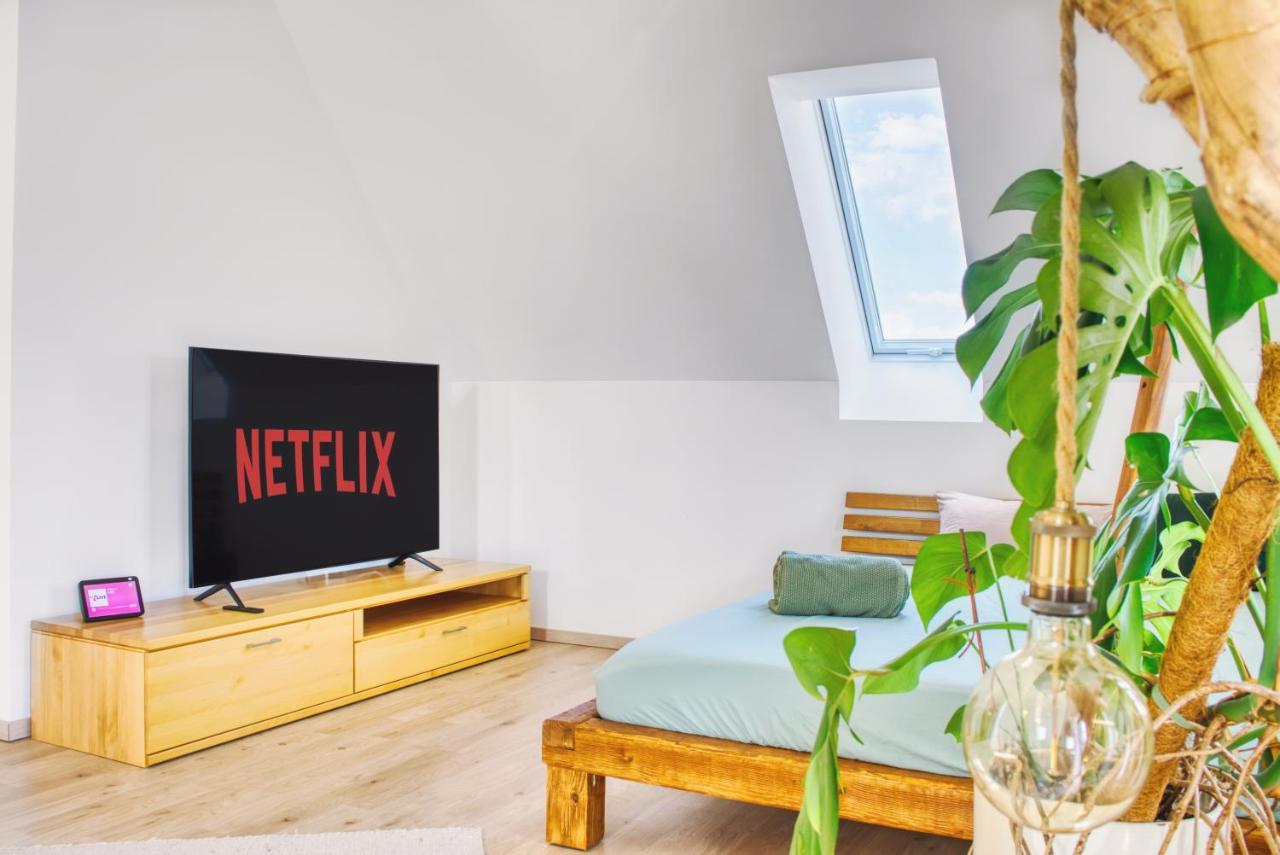 Luxus Apartment! Kueche, Balkon, Netflix, Parkplatz - 8 Personen Ilmmunster Exterior photo